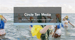 Desktop Screenshot of circletenmedia.com
