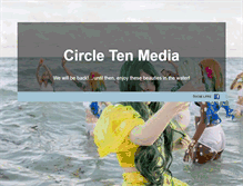 Tablet Screenshot of circletenmedia.com